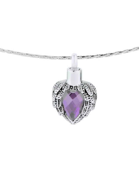 Purple Wing Heart