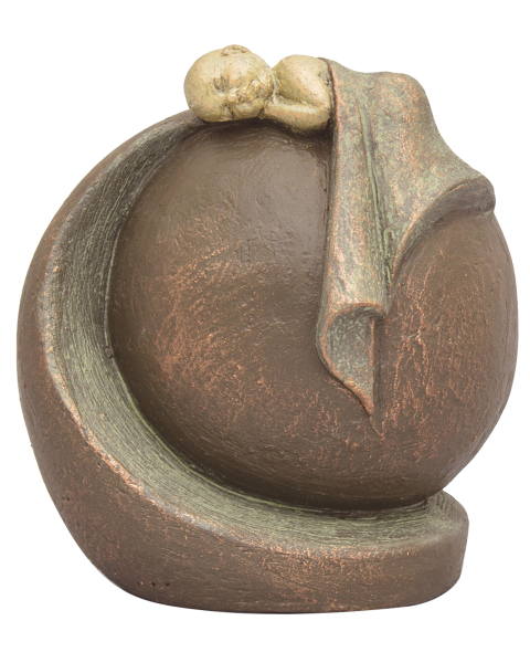 Sleeping Child Bronze